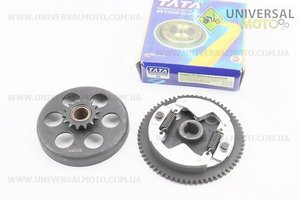 Зчеплення варіатора у зборі. TATA (Запчастини до 2Т цепного скутера / UM3110-V84)