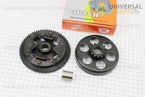 Сцепление вариатора в сборе. SEE (Скутер 2Т с цепным вариатором / UM3111-V43)