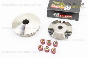 Варіатор передній у зборі на 16мм вал.. Mototech (Запчастини до 2Т ременного скутера / UM3120-V84)