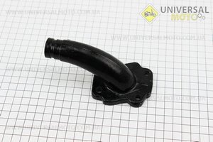 Патрубок карбюратора металевий. Китай (Запчастини до 2Т ременного скутера / UM3121-V55)