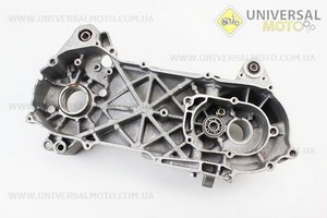 Картер лівий (основний) Yamaha 2Т STELS 90. Китай (Запчастини до 2Т ременного скутера / UM3121-V92)
