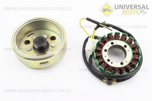 Магнето у зборі 250см.куб.. Viper (Запчастини на максіскутер 250сс / UM3130-V31)