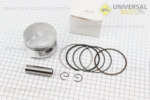 Поршневий комплект (поршень, кільця, палець) Honda CH250 - KAB250см.куб.-72мм STD (палець 17мм). Viper (Запчастини до японського скутера / UM3130-V43)