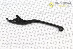 Важіль керма правий (дискове гальмо), чорні, тип 2. Китай (Запчастини на скутер Viper Wind / UM3152-V97)