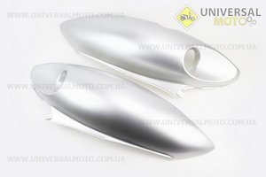 пластик - задний боковой правый, левый комплект 2 штуки серый. Китай (Скутер Viper Grand Prix / UM3160-V78)