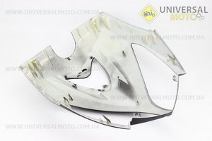 Пластик - передній верхній (де фара) Storm New, ЧОРНИЙ. Китай (Запчастини на скутер Viper Storm / UM3170-V61)