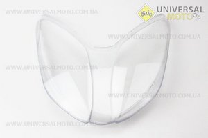 Пластик - "скло" фари передньої. Китай (Запчастини на скутер Viper Storm / UM3170-V89)