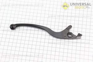 Важіль керма лівий (дискові гальма) чорний. Китай (Запчастини на скутер Viper Storm / UM3170-V95)