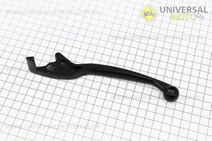 Важіль керма правий (дискові гальма) чорний, тип 1. Китай (Запчастини на скутер Viper Storm / UM3171-V51)