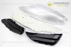 пластик - задний боковой правый, левый к-кт 4 детали СЕРЫЙ