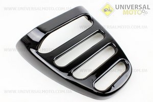 Пластик - багажник задній "спойлер" модель 1, 2, ЧОРНИЙ. Китай (Запчастини на скутер Viper Storm / UM3172-V34)