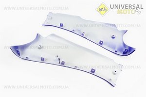 Пластик - нижній бічній лівий + правий комплект 2шт, СИНІЙ. Китай (Запчастини на скутер Viper Storm / UM3172-V35)