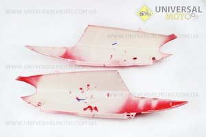 пластик - задний боковой правый, левый комплект 2 штуки, Красный . Китай (Скутер Viper Storm / UM3172-V68)