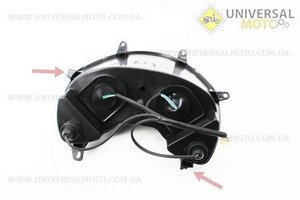 УЦІНКА Фара передня Fotong - Corvette (відламано 2 кріплення). Китай (Запчастини на скутер Viper Storm / UM3174-V05)