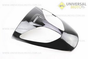 УЦІНКА STORM пластик - передній верхній (де фара) ЧОРНИЙ (відламане кріплення, див. фото). Китай (Запчастини на скутер Viper Storm / UM3174-V21)