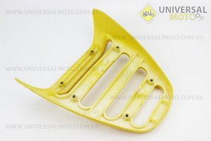 Пластик - багажник задній "спойлер" модель 1, 2, ЖОВТИЙ. Китай (Запчастини на скутер Viper Storm / UM3174-V52)