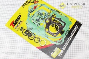 Прокладки двигуна JH-70см.куб.-47мм, комплект 19 деталей. TMMP (Запчастини для мопеда Дельта / UM3183-V08)