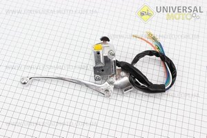 Блок кнопок на кермі лівий з важелем (під дзеркалу М8) DELTA. TATA (Запчастини для мопеда Дельта / UM3183-V35)