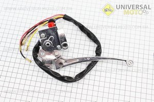 Блок кнопок на кермі правий з важелем DELTA. TATA (Запчастини для мопеда Дельта / UM3183-V36)