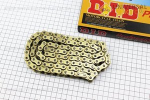 Ланцюг приводу колеса 428НVO * 98L GOLD (з сальниками) (є DID на ланці). D.I.D. (Запчастини для мопеда Дельта / UM3183-V68)