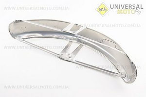 Крило переднє ХРОМ "компакт", тип 1. Китай (Запчастини для мопеда Дельта / UM3185-V32)