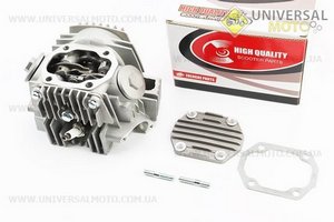 Головка цилиндра + клапана + распредвал + крышки в сборе 110см3 . ZHENGHE (Мопед Viper Delta / UM3189-V08)