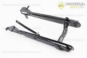 Маятник задній із сайлентблоками в зборі ALPHA. Китай (Запчастини для мопеда Дельта / UM3190-V30)