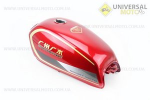 Бак паливний ЧЕРВОНИЙ. Китай (Запчастини на скутер Viper Alpha / UM3190-V93)