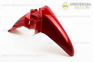 Пластик - крило переднє, ЧЕРВОНИЙ. Китай (Запчастини на скутер Viper Active / UM3200-V43)