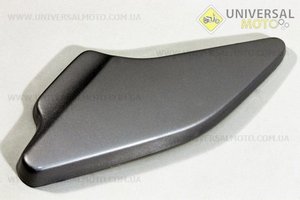 пластик - накладка порога левый, СЕРЫЙ