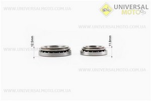 Підшипник керма комплект, тип 1. Китай (Запчастини на скутер Viper Active / UM3200-V84)