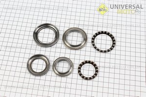 Підшипник керма комплект, тип 1. Китай (Запчастини на скутер Viper Active / UM3200-V84)