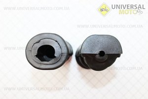 Гумка підніжки ACTIVE комплект 2шт, тип. 2. Китай (Запчастини для мопеда Дельта / UM3201-V01)