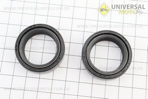 Сальник амортизатора перед. 27*37*10,5 - комплект 2 штуки . TATA (Мопед Viper Active / UM3201-V02)