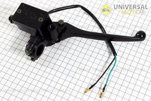 Цилиндр тормозной главный передней системы, тип 1. Китай (Мопед Viper Active / UM3201-V36)