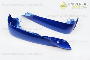 пластик - защиты ног правый + левый комплект, синий . Китай (Мопед Viper Active / UM3201-V73)