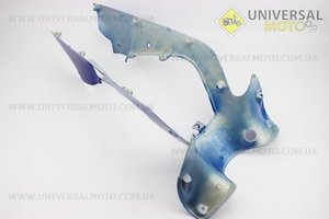 пластик - передний средний (где замок зажиг.) синий . Китай (Мопед Viper Active / UM3201-V76)