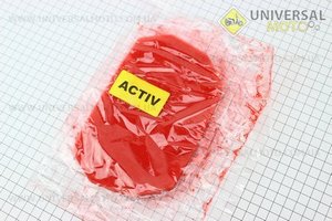 Фильтр-элемент воздушный с пропиткой (поролон), красный. Китай (Мопед Viper Active / UM3202-V17)