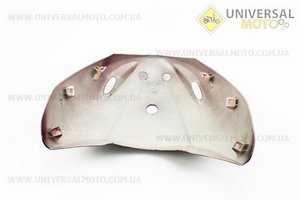 пластик - передний верхний (под рулем) "клюв", темно-БОРДОВЫЙ. Китай (Мопед Viper Active / UM3202-V52)