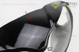 пластик - руля передний "голова", ЧЕРНЫЙ (уценка, см. фото)