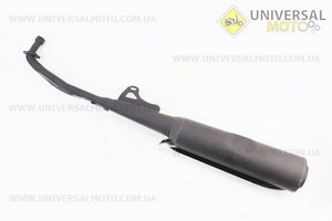 Глушитель Тип №2 черный. Китай (Мопед Active / UM3202-V91)