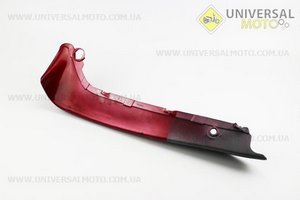 пластик - защиты ног правый, бордовий. Китай (Мопед Active / UM3202-V97)
