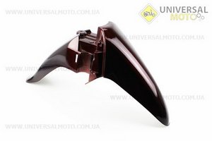 пластик - ПОВНИЙ комплект - 19 деталей, бордовий. Китай (Запчастини на скутер Viper Active / UM3203-V59)