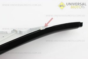 УЦІНКА ACTIVE пластик - бічний середній правий, ЧОРНИЙ (див. фото). Китай (Запчастини на скутер Viper Active / UM3204-V13)