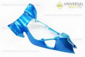 Пластик - передній середній (де замок запалюючи.) ГОЛУБИЙ. Китай (Запчастини на скутер Viper Active / UM3204-V25)