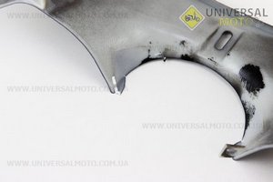 УЦІНКА пластик - керма передній "голова", чорний (див. фото). Китай (Запчастини на скутер Viper Active / UM3204-V42)