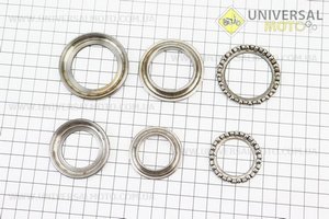 Підшипник керма комплект, тип 2. Китай (Запчастини на скутер Viper Active / UM3204-V52)