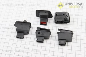 Кнопка перемикач Honda LEAD/GY6 комплект 5шт. TATA (Запчастини на скутер Viper Active / UM3204-V71)