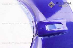 УЦІНКА ACTIVE пластик - керма передній "голова", СИНІЙ (незначна тріщина в нижній частині, див. фото). Китай (Запчастини на скутер Viper Active / UM3204-V99)