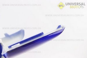 УЦІНКА ACTIVE пластик - бічний задній лівий, СИНІЙ, тип 2 (зламане кріплення, незначні дефекти фарбування). Китай (Запчастини на скутер Viper Active / UM3205-V06)